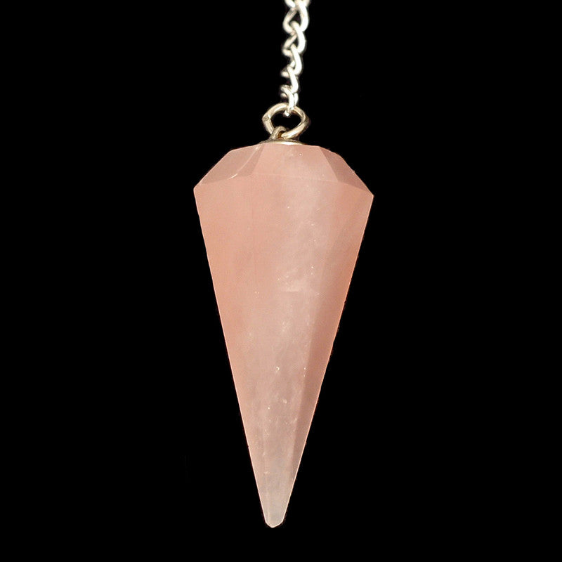 Pendel i rosenkvarts