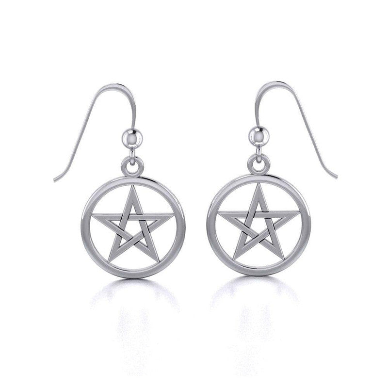 Pentagram øreringer