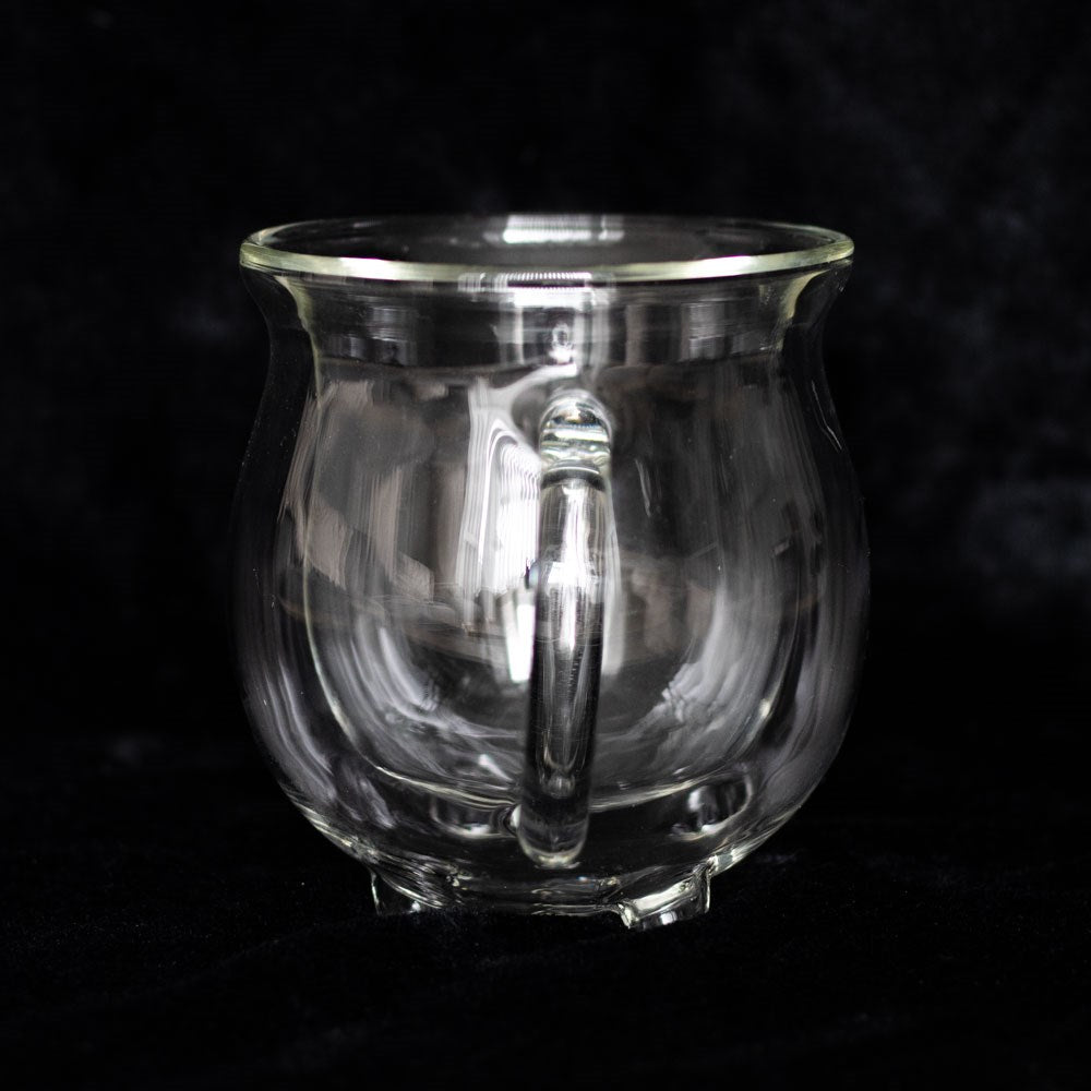 Heksegryte glasskopp med doble vegger