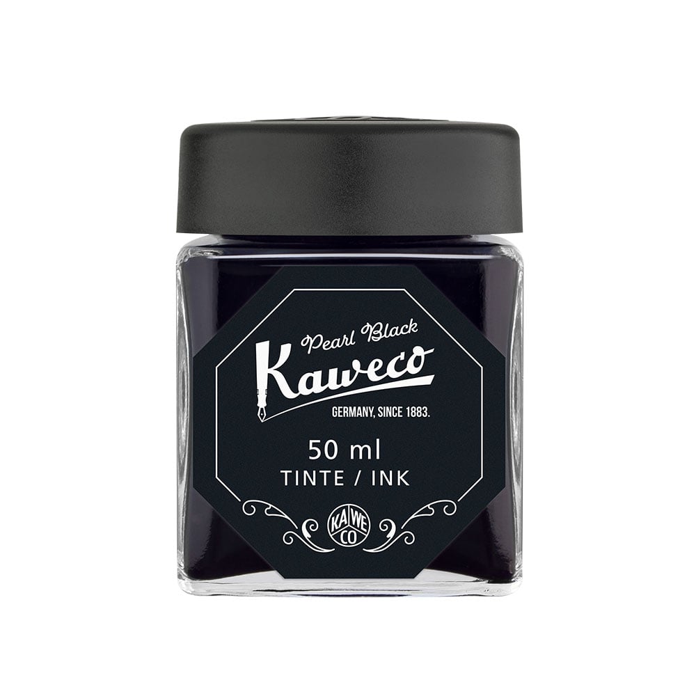 Kaweco fyllepennblekk på glass