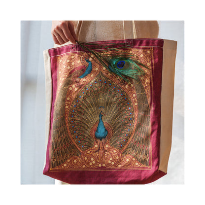 Hafiz’s Peacocks Tote Bag