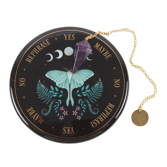 Luna Moth Pendelsett