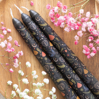 Black Midnight stearinlys
