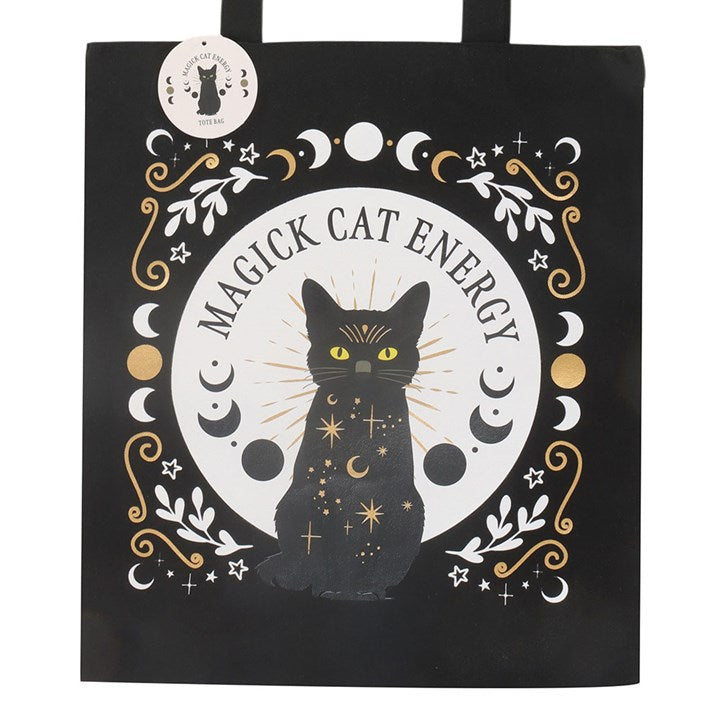 Magic Cat Energy Tote Bag