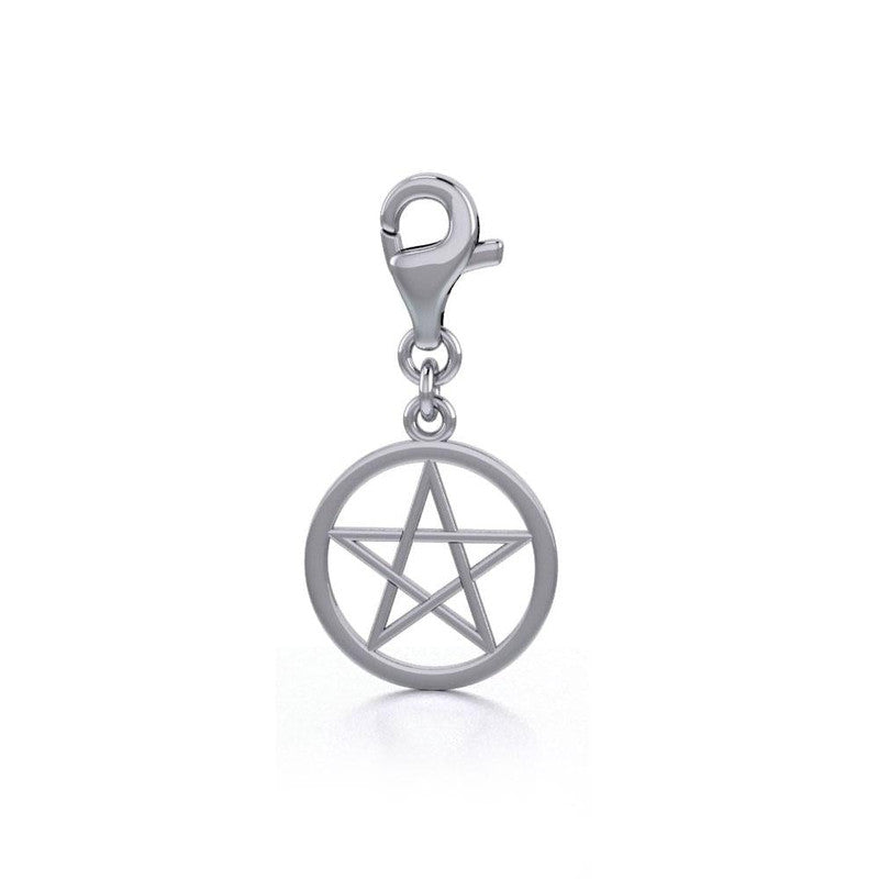 Pentagram charm med klips