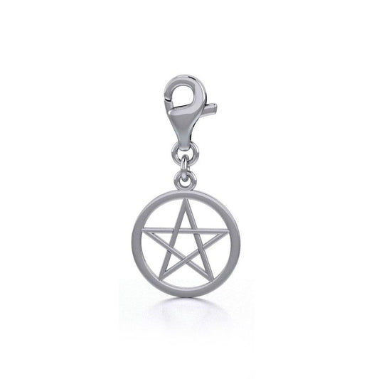 Pentagram charm med klips