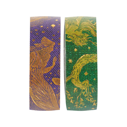 Olive Fairy/Violet Fairy Washi Tape